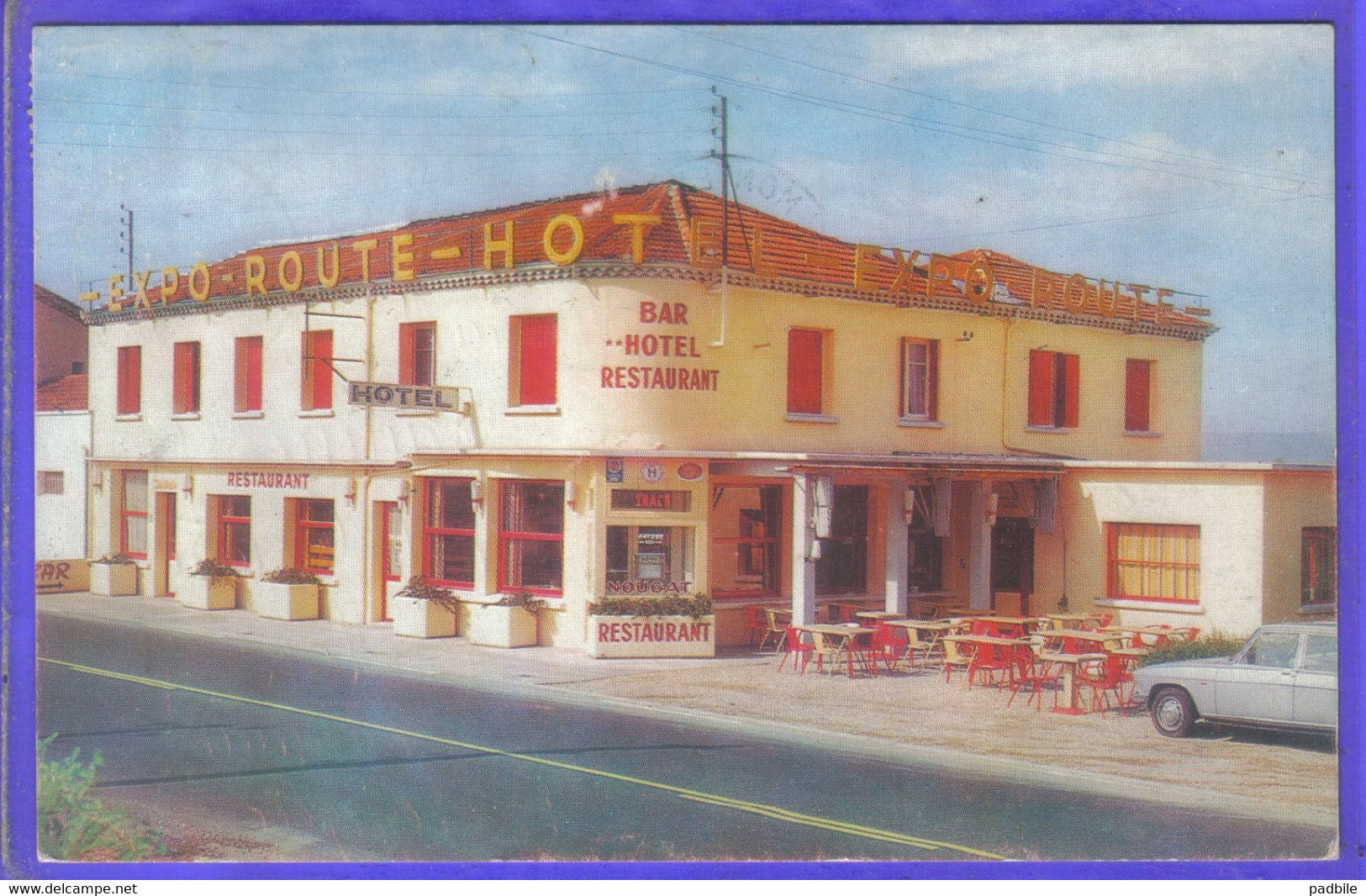 Carte Postale 26. Montélimar  Hotel Restaurant L'Exporoute  Très Beau Plan - Montelimar