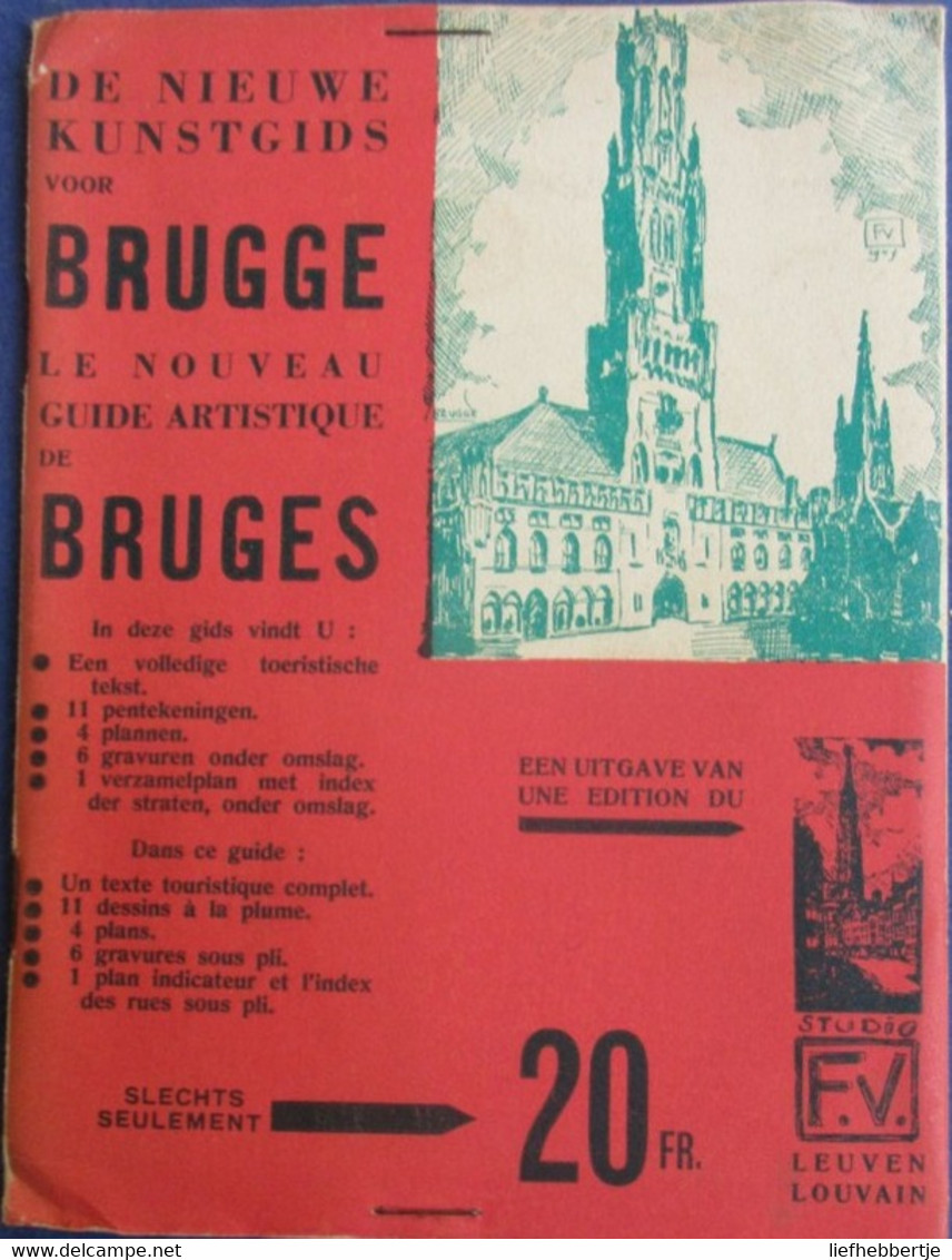 De Nieuwe Kunstgids Voor Brugge  - Met Stadsplannetje - Histoire