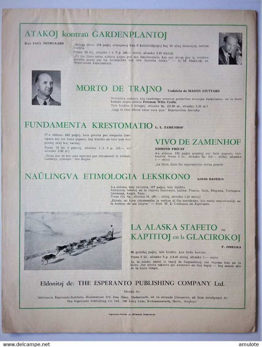 Esperanto, La Praktiko, Gazeto De La Mondpopolo 1957 - Magazines