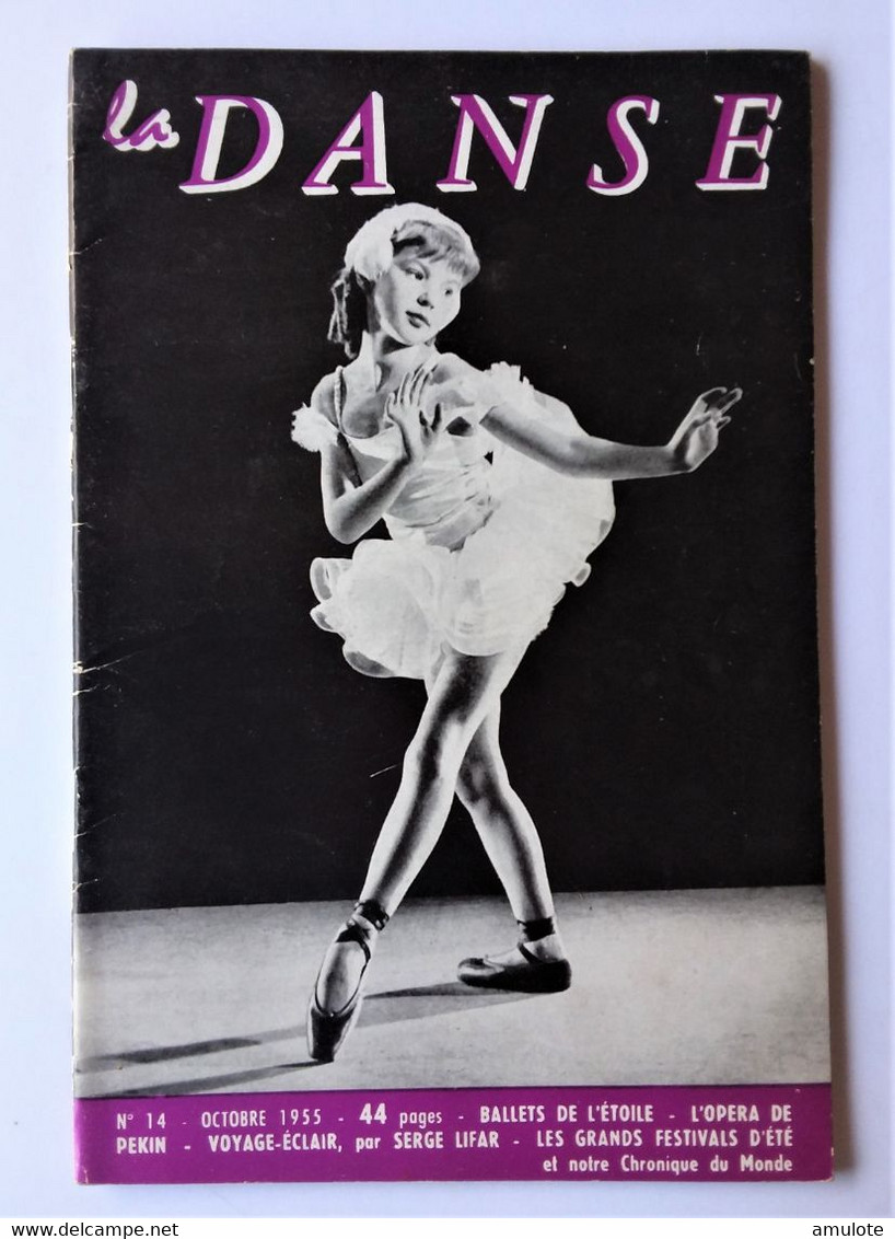 La Danse N°14 , Revue Mensuelle Internationale  Octobre 1955. - Musique