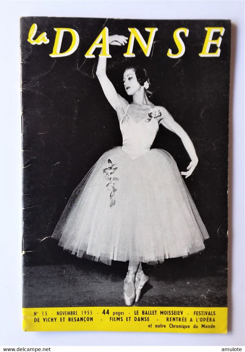 La Danse N°15 , Revue Mensuelle Internationale  Février 1956. - Musique