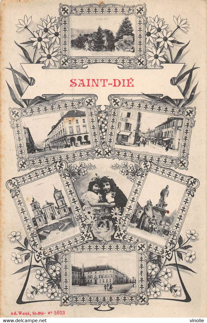 A-20-3742 : SAINT-DIE. VUES MULTIPLES - Saint Die