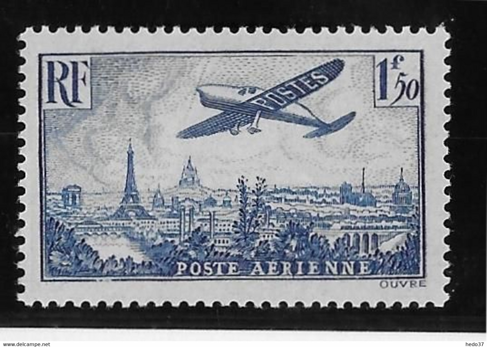 France Poste Aérienne N°9 -  Neuf ** Sans Charnière - TB - 1927-1959 Ungebraucht