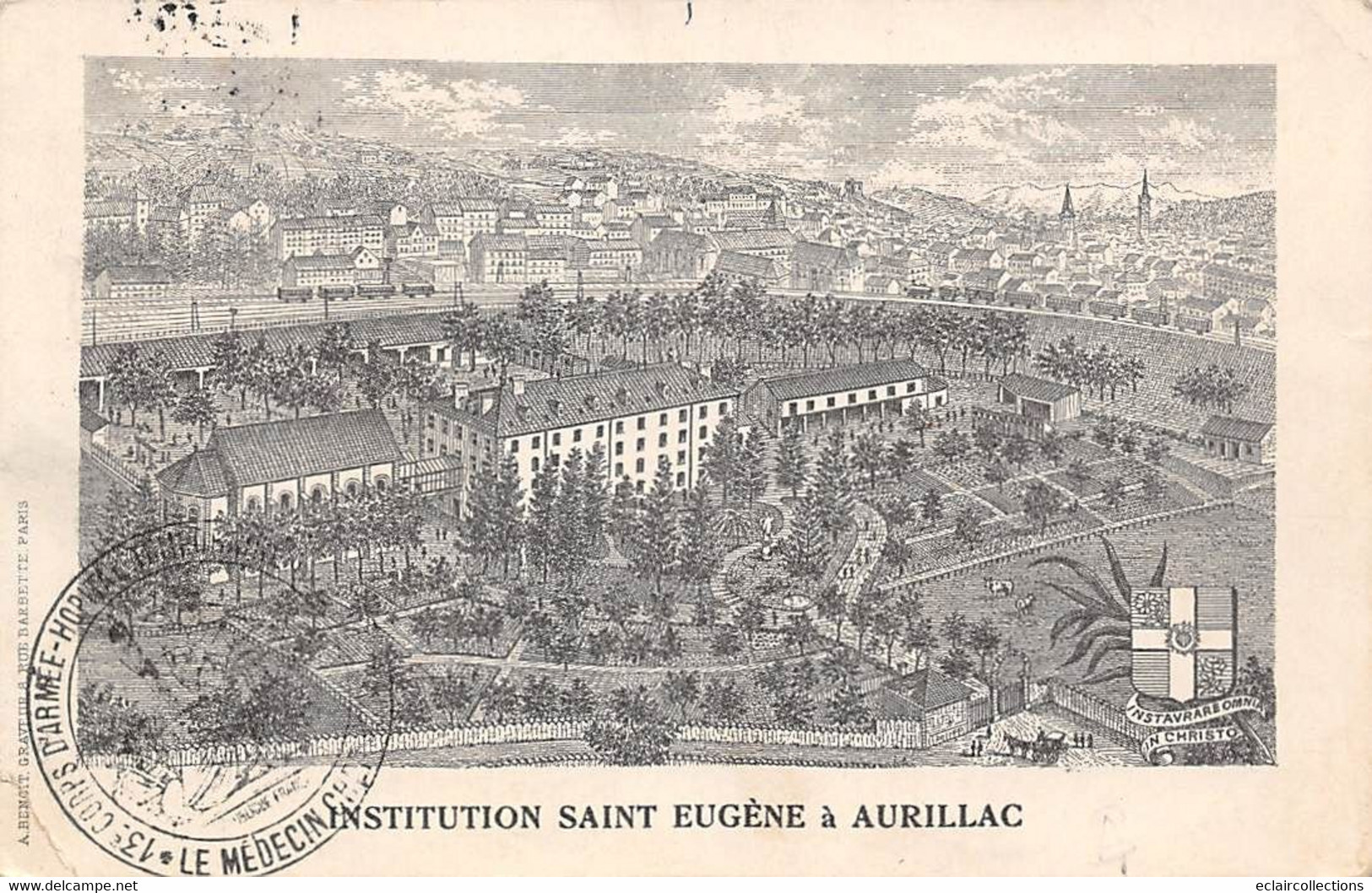 Aurillac        15         Institution Saint Eugène       (Voir Scan) - Aurillac