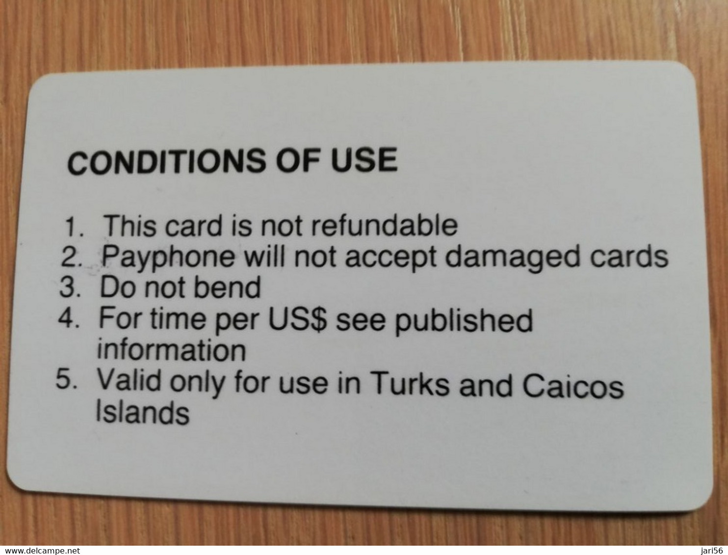 TURKS & CAICOS ISLANDS $ 10,-  AUTELCA CARDS 1E ISSUE  Prepaid      Fine Used Card  **3252** - Turks & Caicos (Islands)