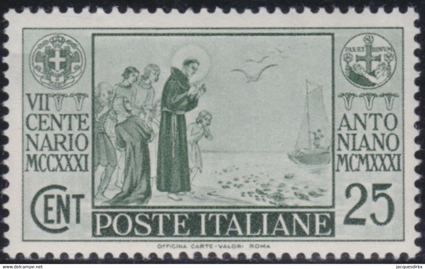 Italia    .    Yvert  .   274      .   **   .   Neuf SANS Charnière .   /   .  MNH - Mint/hinged