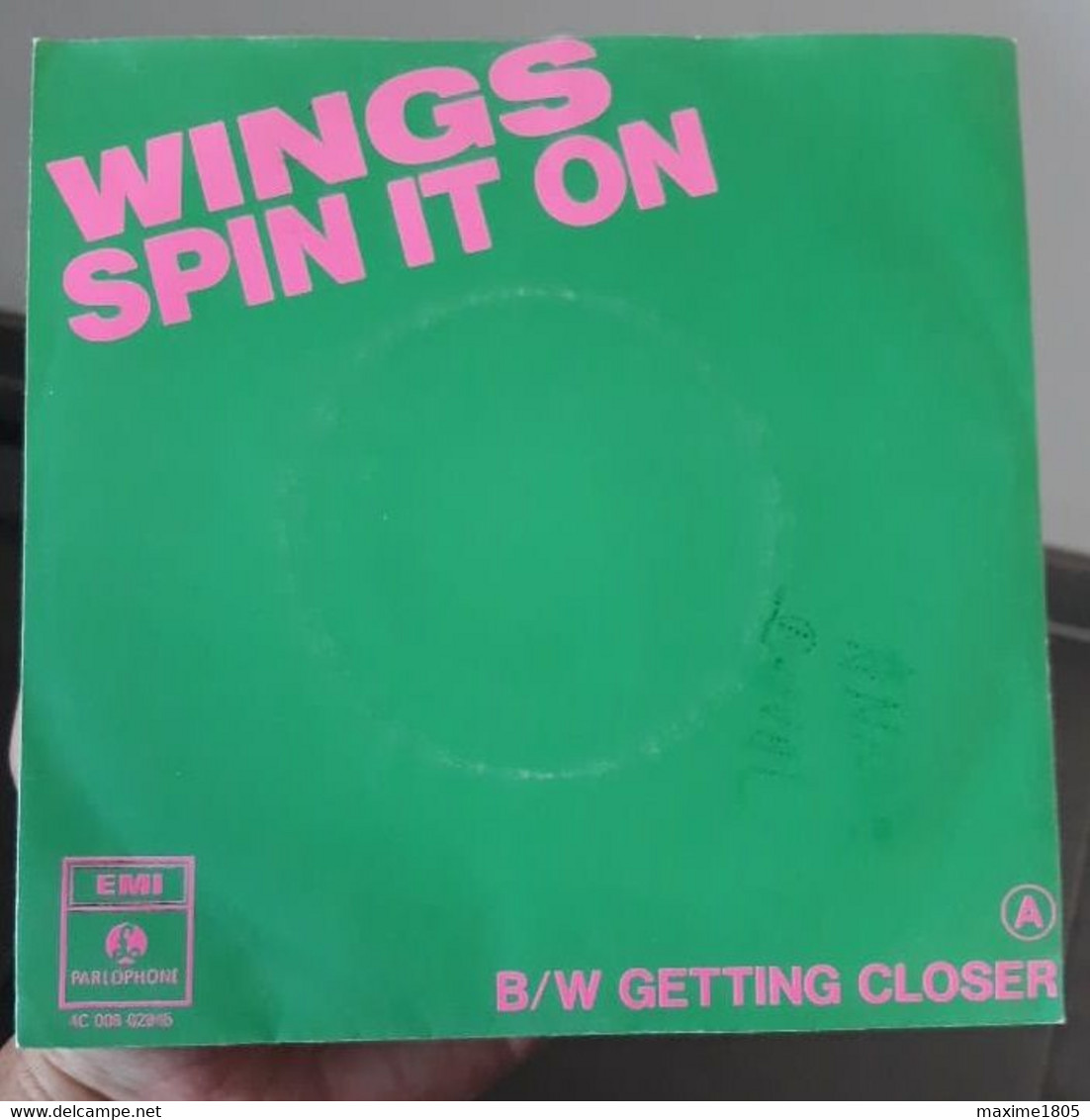 45T- Wings  ‎– Getting Closer - Rock