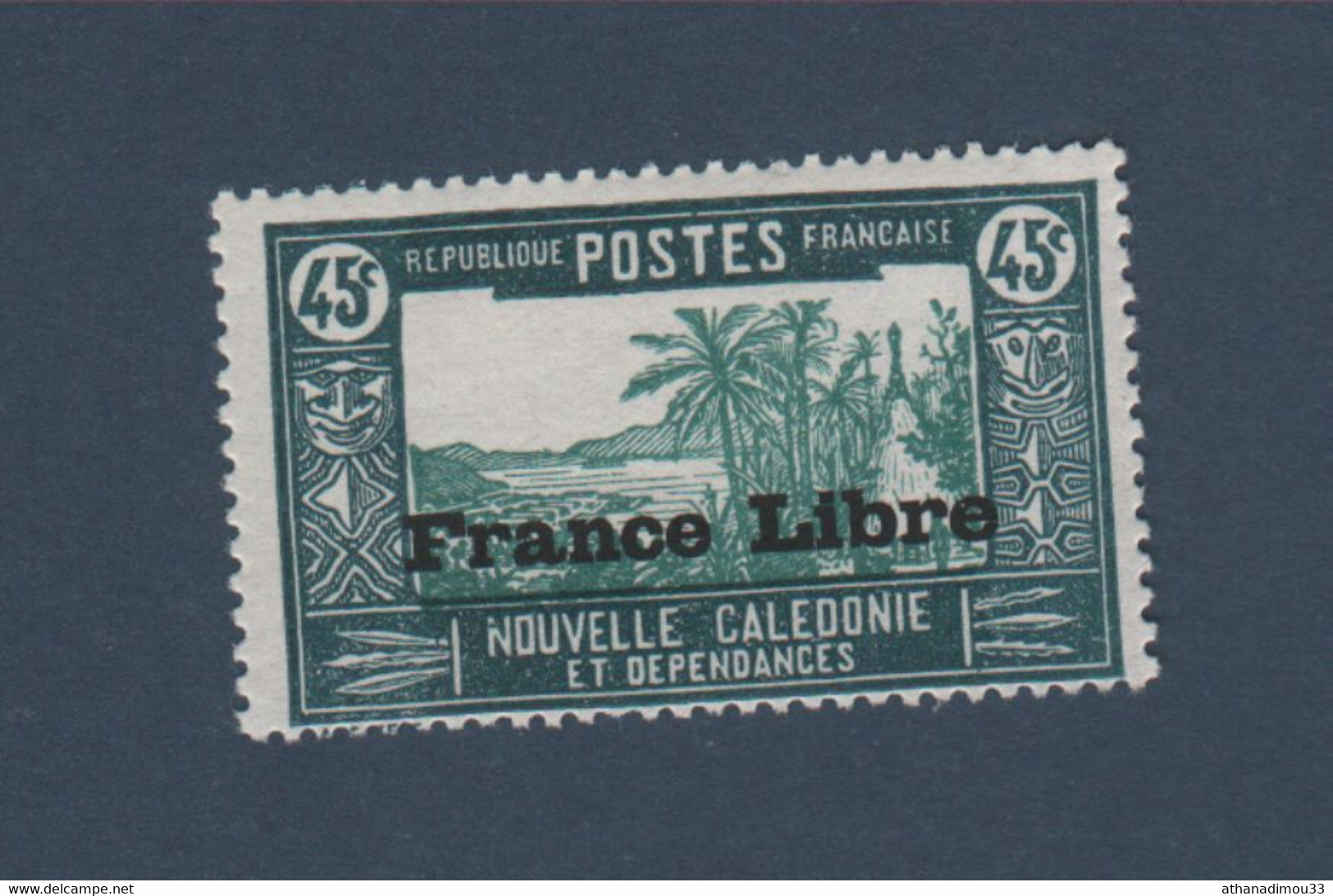 Timbre Nouvelle-Calédonie 45 C N° 207 Gomme * - Nuovi