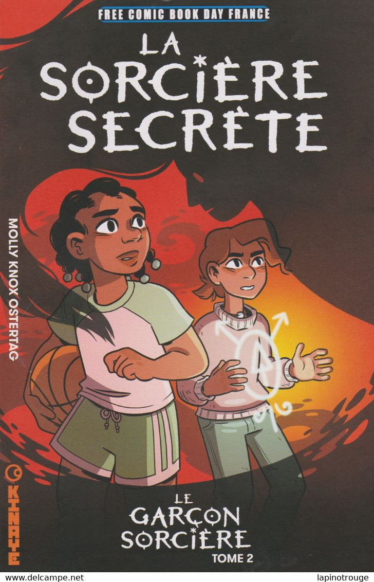 Free Comic Book Day France La Sorcière Secrête Molly Knox OSTERTAG 2020 (Le Garçon Sorcière - Dossiers De Presse