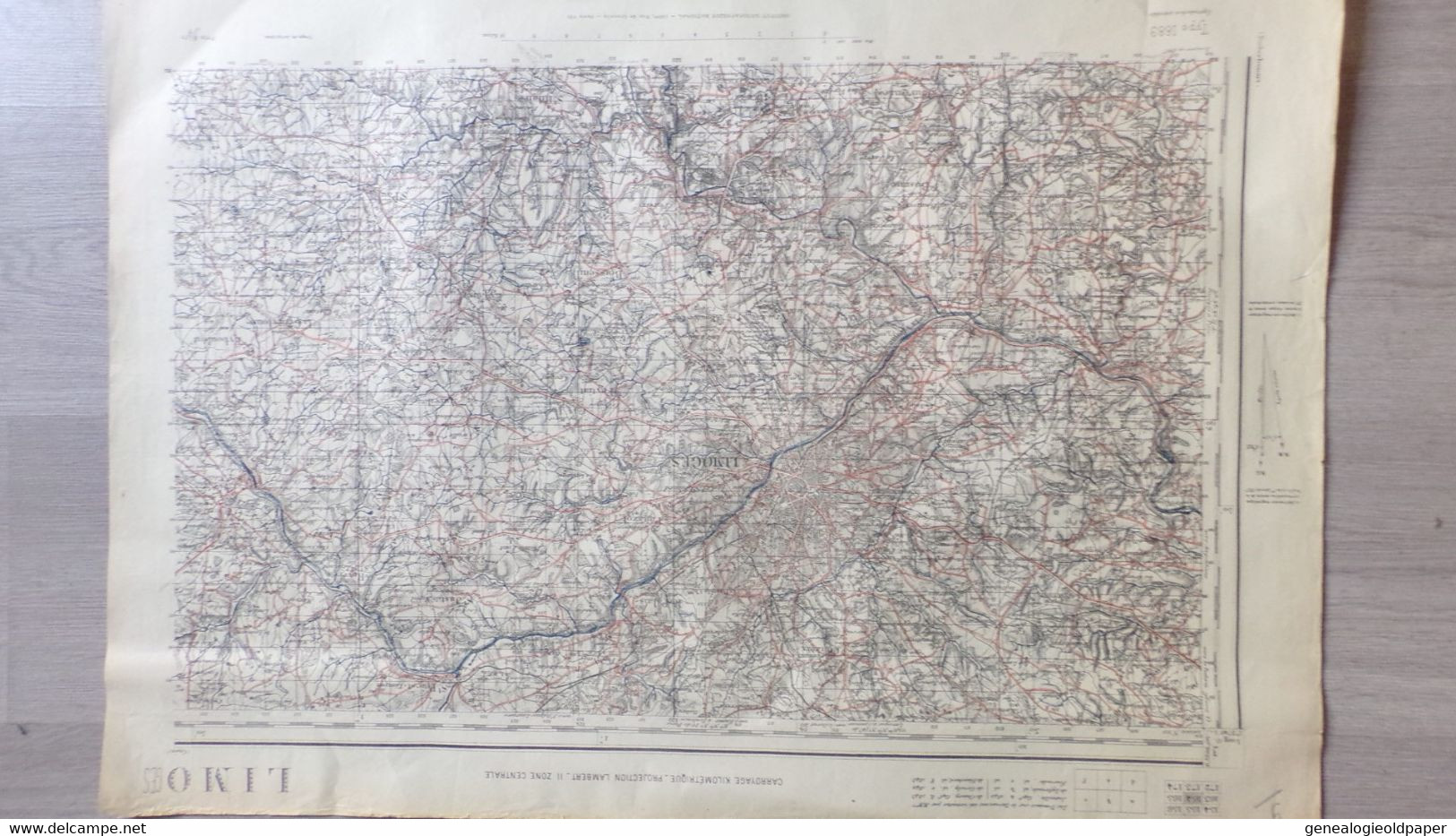 87- LIMOGES-PANAZOL-EYBOULEUF-BOISSEUIL-ROYERE-MARSAC-ISLE-VERNEUIL-COUZEIX-BOSMIE-BEYNAC-LA GENEYTOUSE-AUREIL-FEYTIAT - Plakate