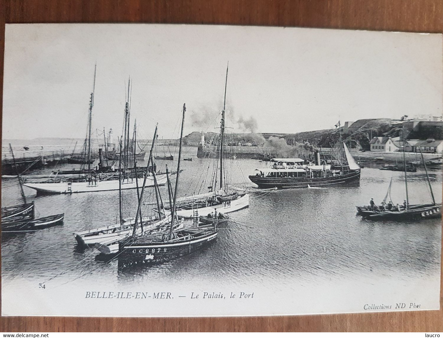 Belle Ile En Mer.le Palais,le Port.édition ND 34 - Palais