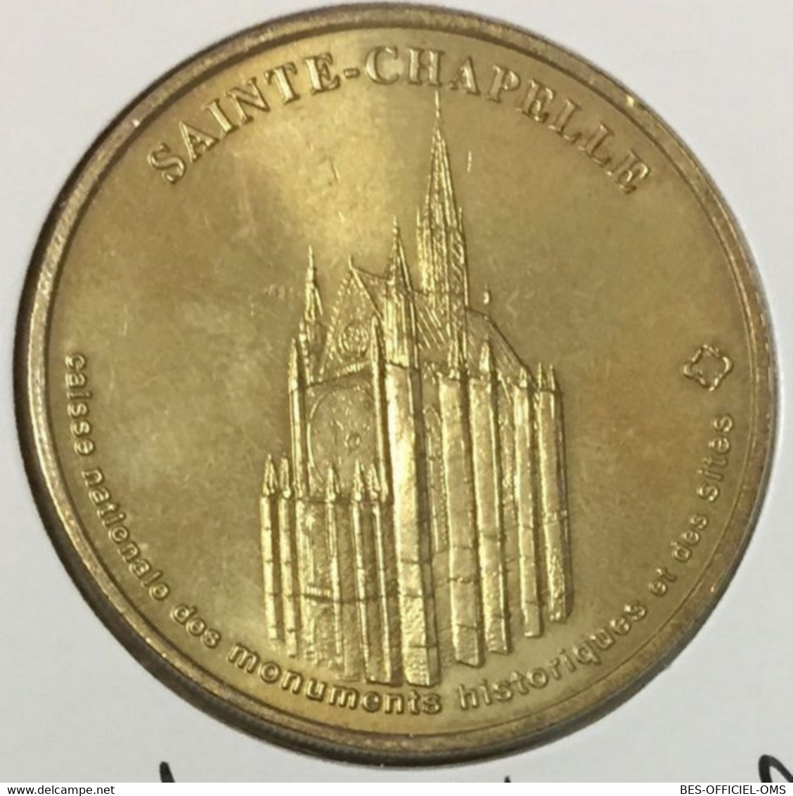 75001 PARIS SAINTE CHAPELLE MDP 2004 MEDAILLE SOUVENIR MONNAIE DE PARIS JETON TOURISTIQUE MEDALS COINS TOKENS - 2004