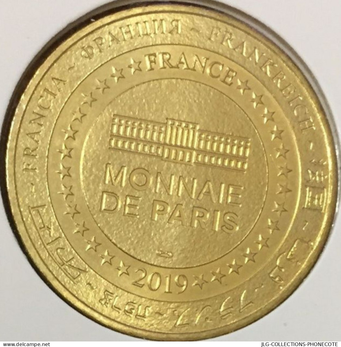 02 LAON SOUTERAINS MDP 2019 MINI MÉDAILLE SOUVENIR MONNAIE DE PARIS JETON TOURISTIQUE TOKENS MEDALS COINS - 2019