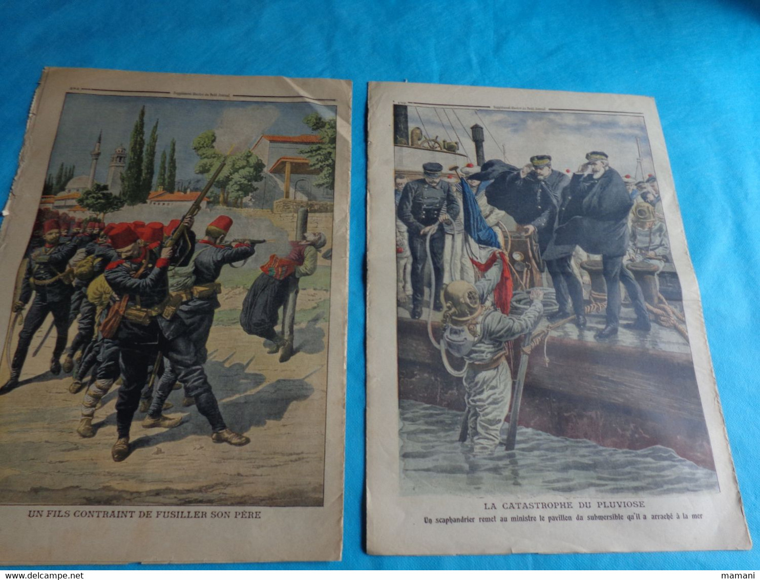 4 N° Le Petit Journal Juin  N°5-12-19-26 De 1910  Pluviose Catastrophe-mort Por La France-pun Velo America - Other & Unclassified