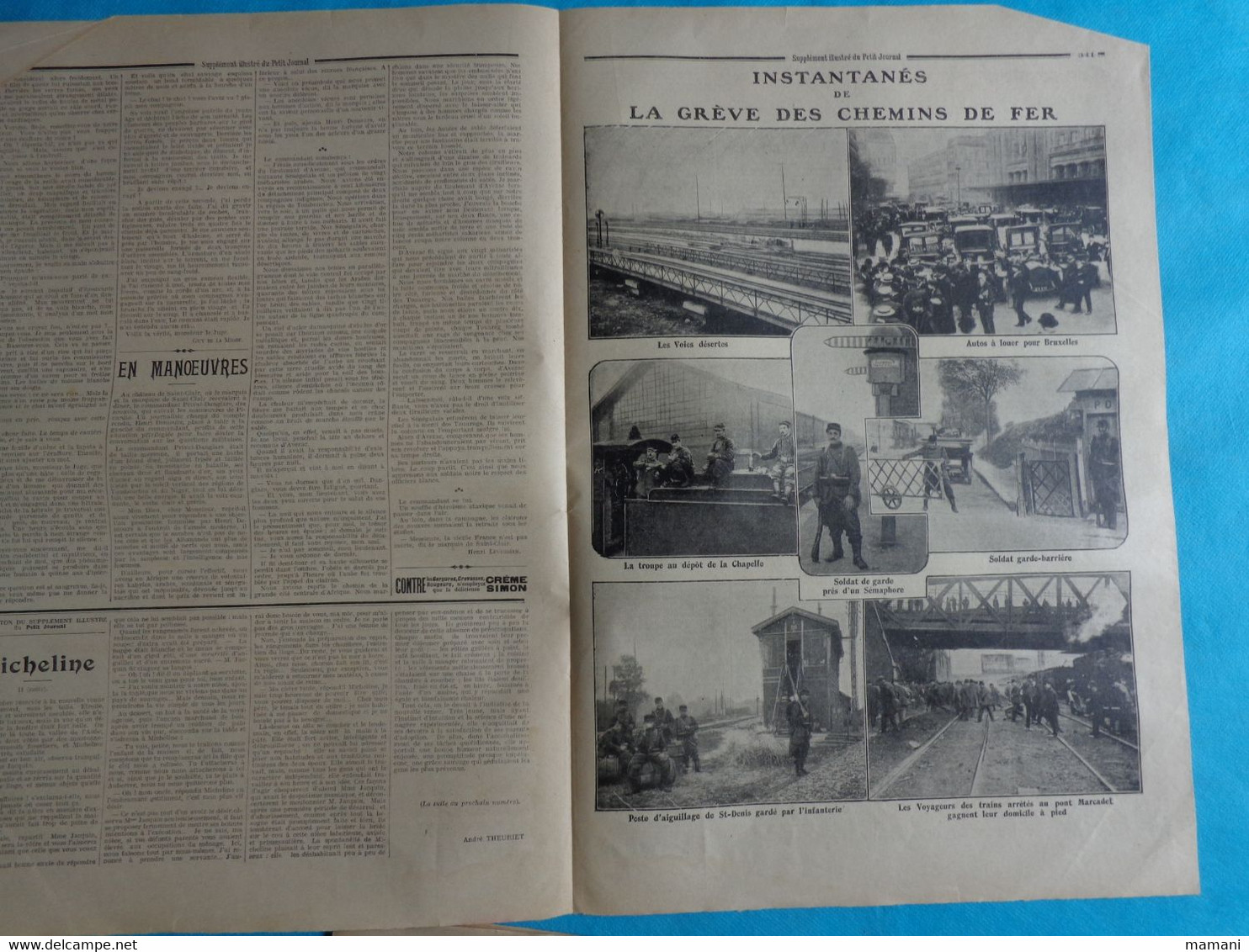 5 n° Le Petit Journal octobre 2-9-16-23- de 1910 noce bretonne-grev chemin de fer-adieu roi du portugal