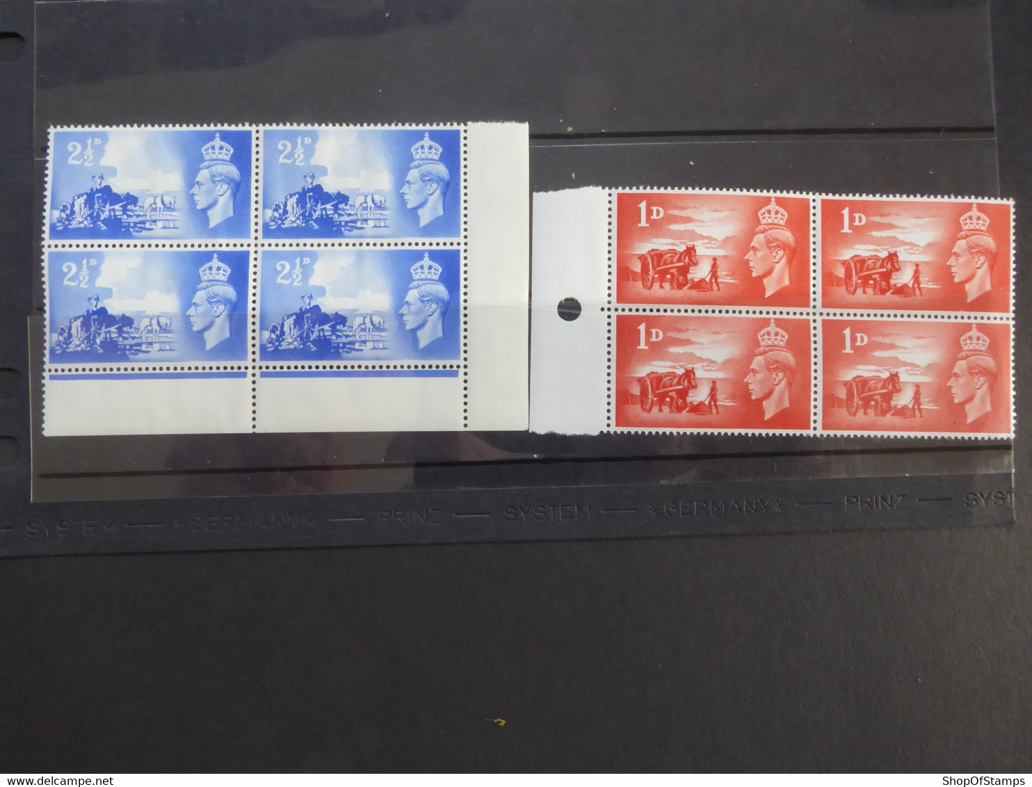 CHANNEL ISLANDS SG C1-2 BL4 CORNER/MARGIN SET MINT - Non Classificati