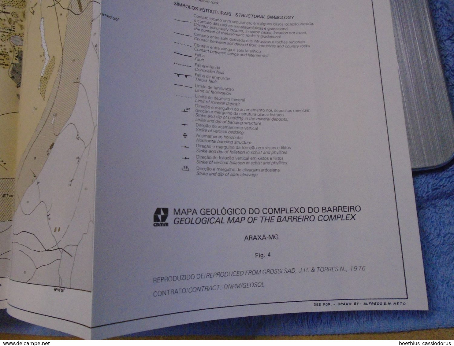 CARBONITIC COMPLEXES OF BRAZIL : GEOLOGY 1984 COMPANHIA BRASILEIRA DE METALURGIA E MINERACAO / BRESIL, GEOLOGIE...