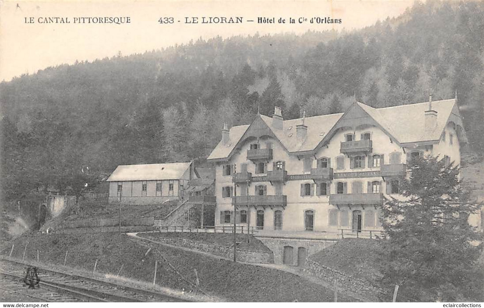 Le Lioran        15         Hôtel Des Touristes De La Cie D'Orléans   - 2 -        (Voir Scan) - Andere & Zonder Classificatie