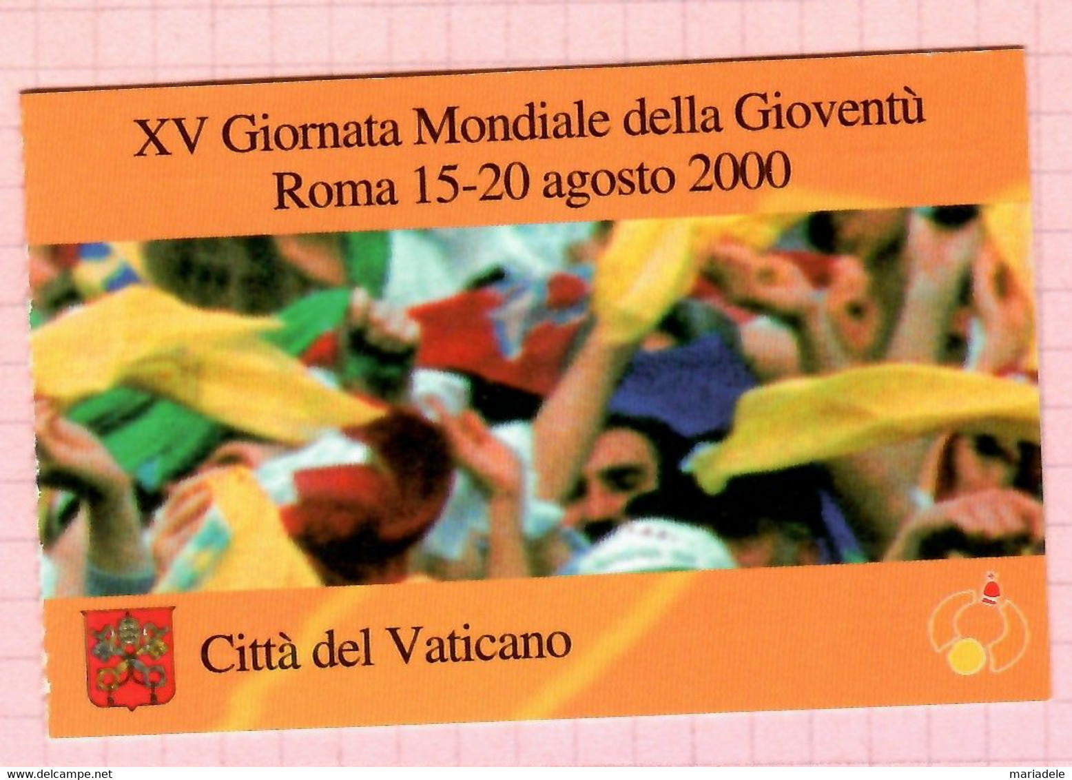 Città Del Vaticano 2000, Giornata Mondiale Della Gioventù (o) - Libretti