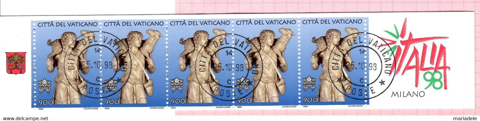 Città Del Vaticano 1998, Esposizione Mondiale Di Filatelia (o) - Libretti