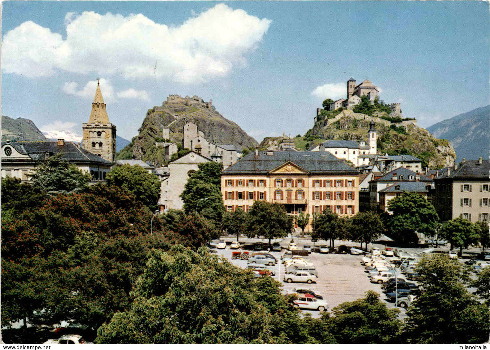 Sion - Place De La Planta (13007) * 6. 9. 1966 - Sion