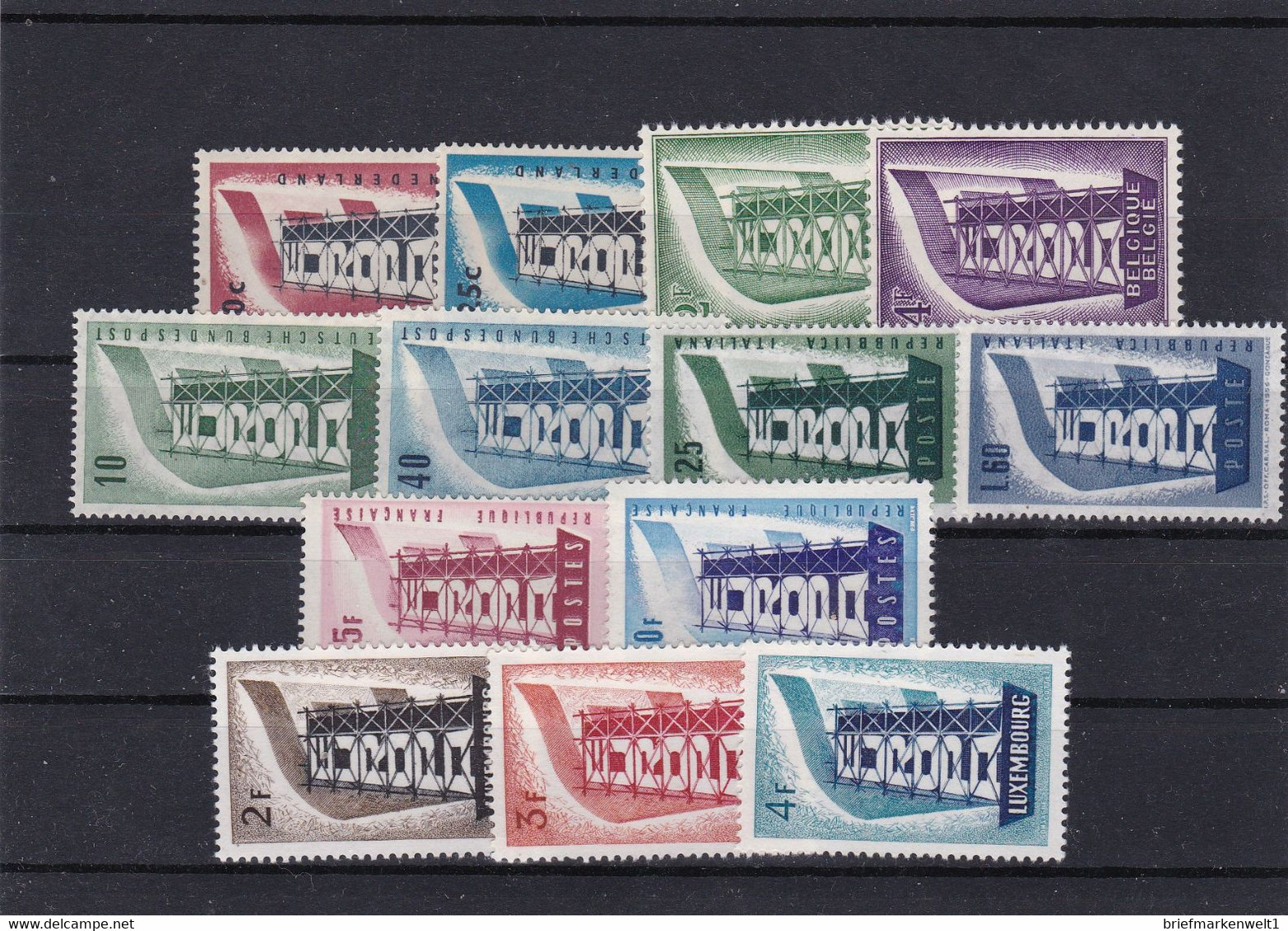 Europa Cept, Kpl. Jahrgang 1956** (K 6793) - Volledig Jaar