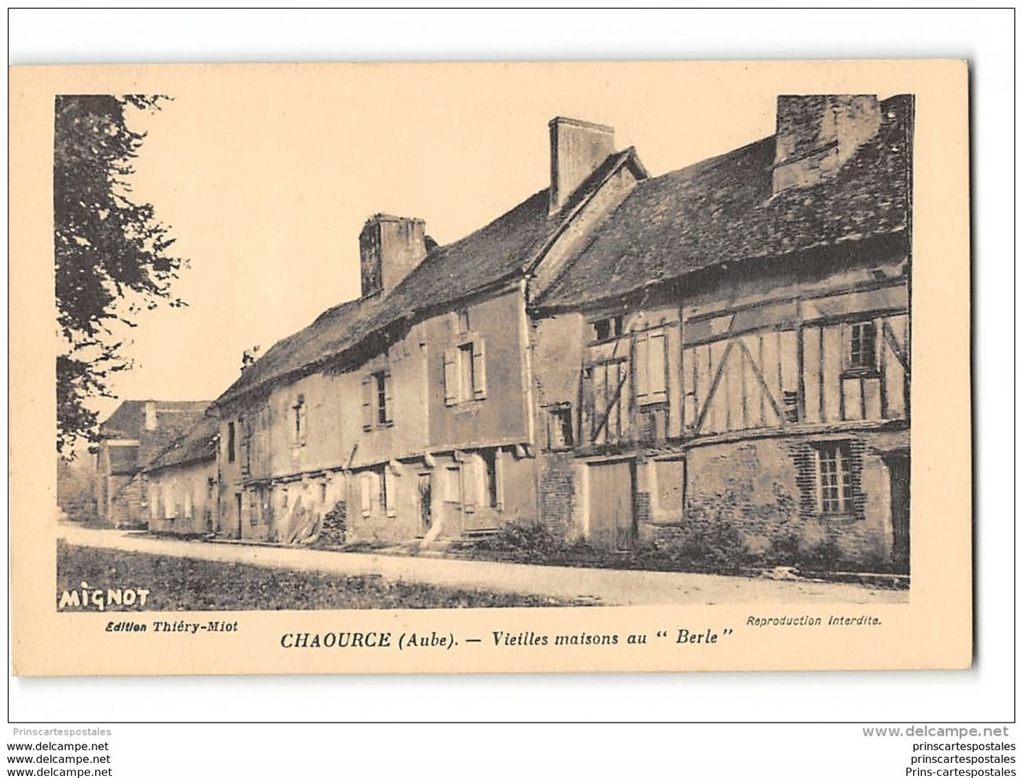 1 Lot de 11 CPA Chaource Photo Mignot