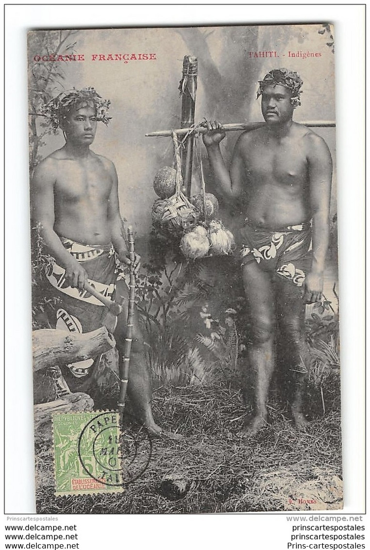 CPA Tahiti Indigenes - Polynésie Française