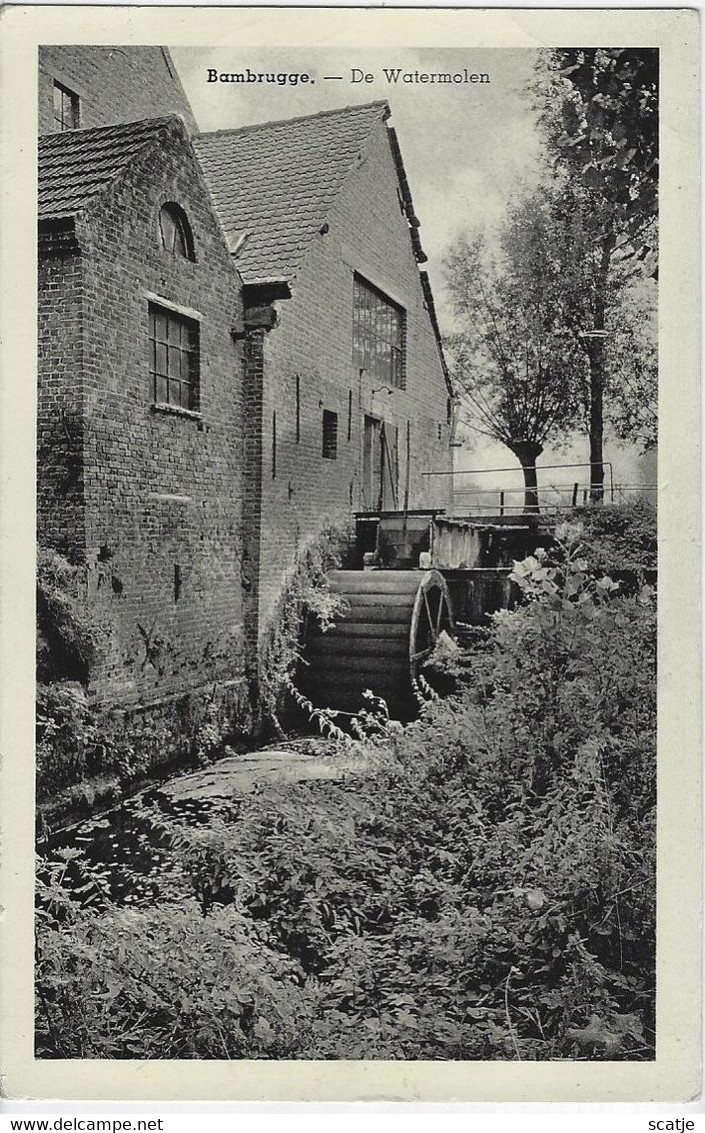 Bambrugge.   -   De Watermolen - Erpe-Mere