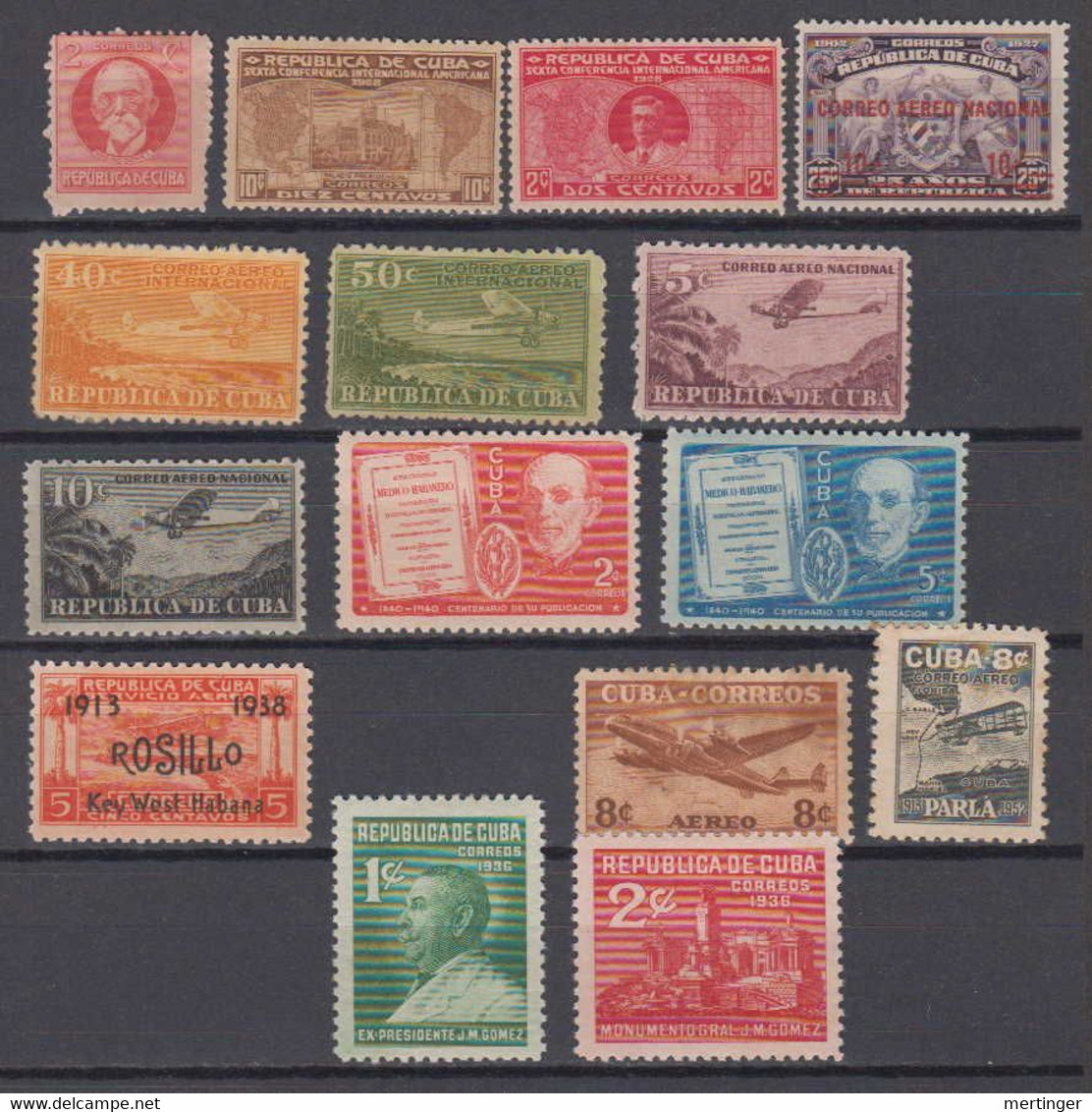 Kuba Cuba 1917-39 * Mint 15 Stamps - Ongebruikt