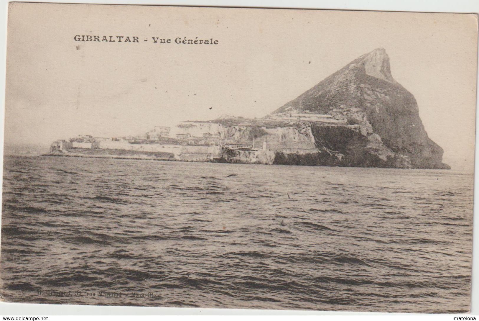 GIBRALTAR VUE GENERALE - Gibilterra