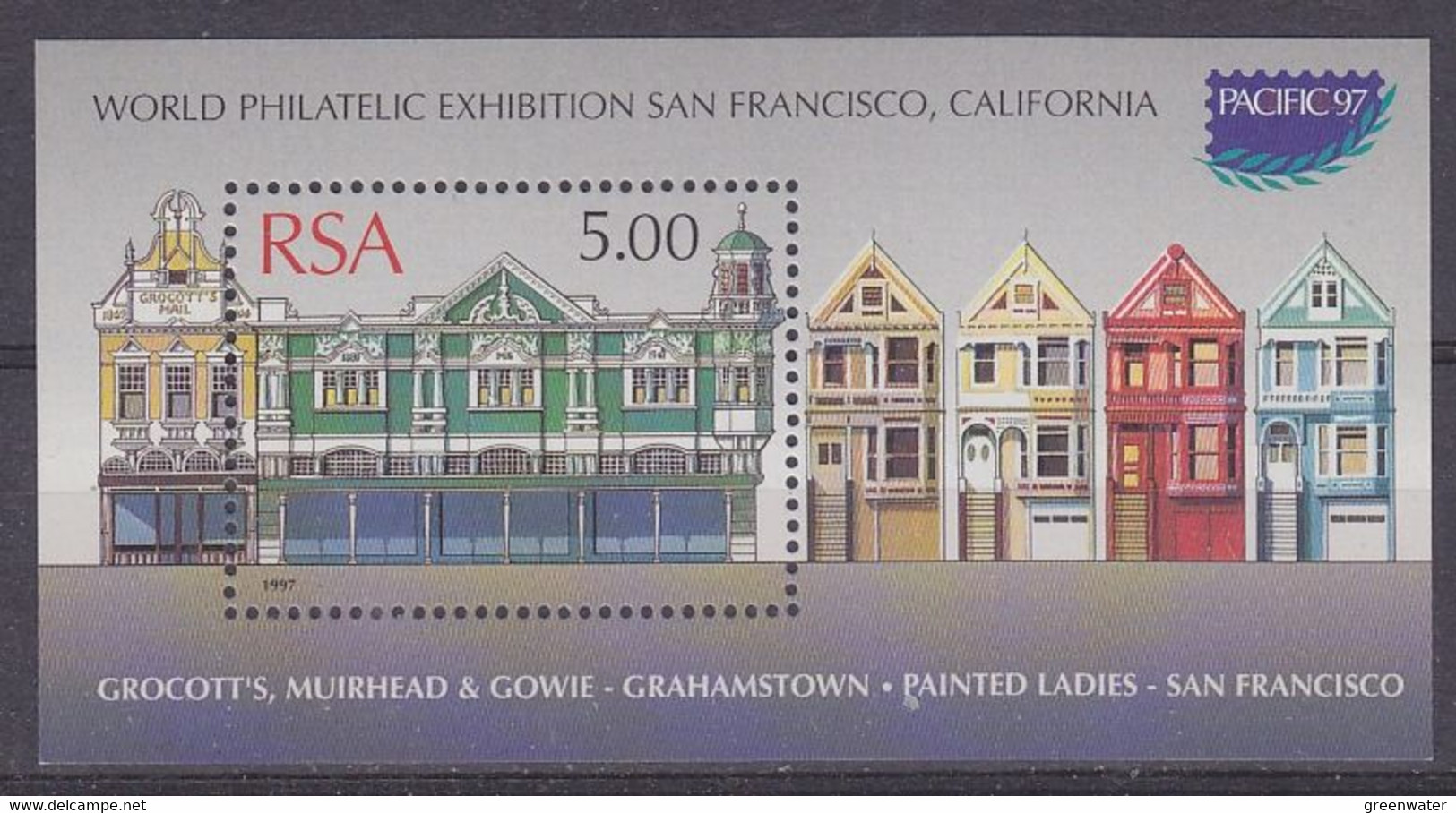 South Africa 1997 Pacific '97 M/s ** Mnh (50147A) - Blocks & Sheetlets