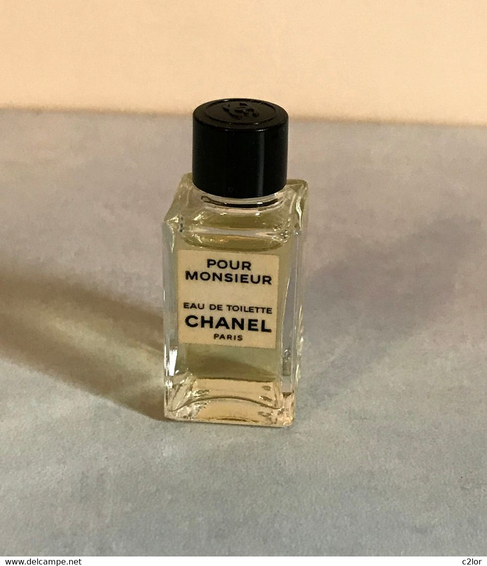 Miniature "POUR MONSIEUR  "de CHANEL  Eau De Toilette  4 Ml Sans Boite (71-Lo) - Miniaturen Flesjes Heer (zonder Doos)