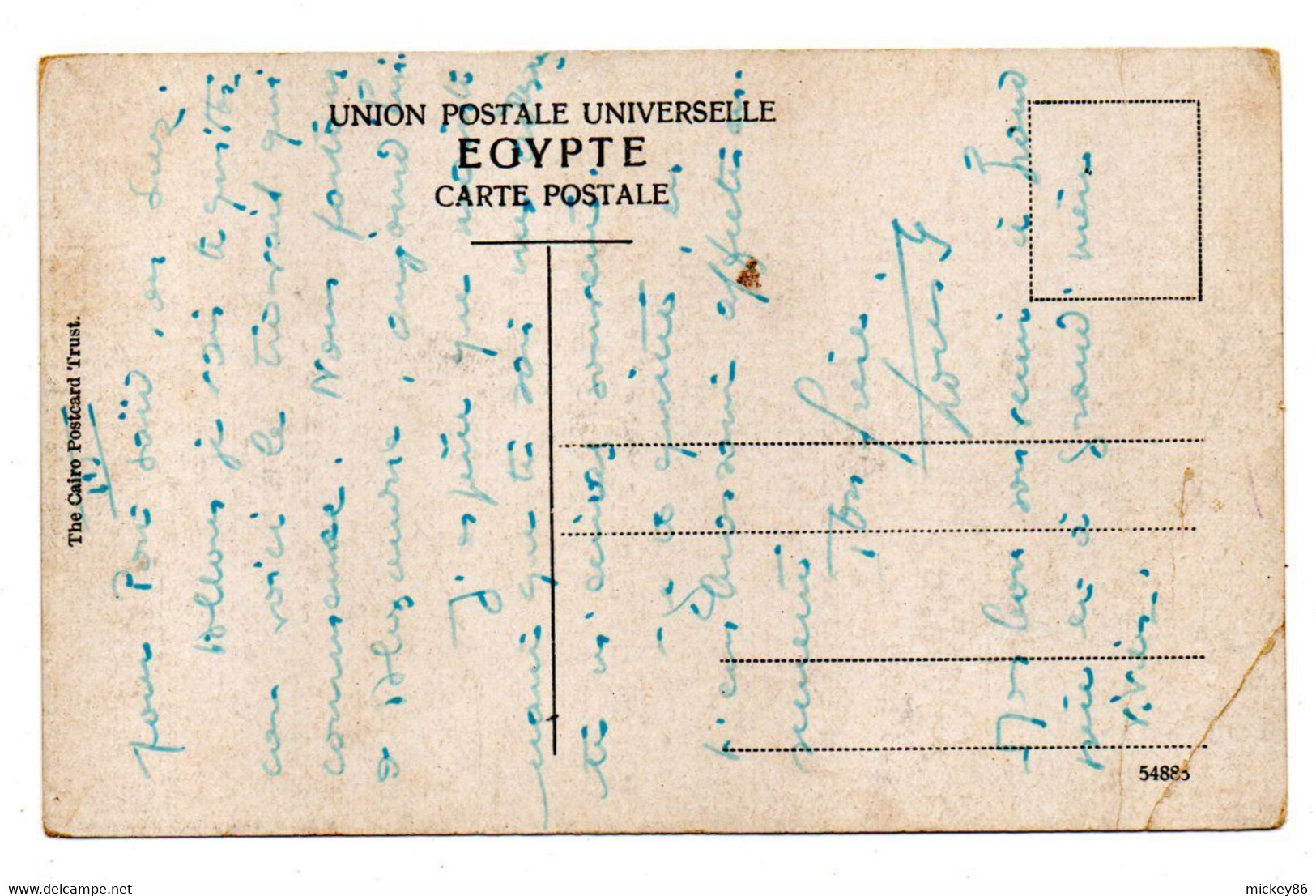 Egypte -- ALEXANDRIE  -- Place Mohamed Aly  (petite Animation  ) ..carte Colorisée.......à Saisir - Alexandrie