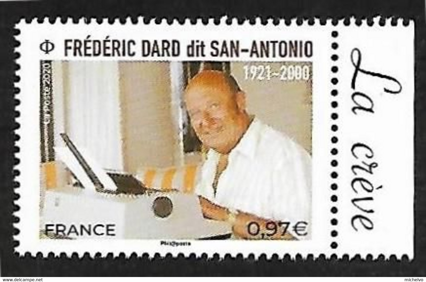 France 2020 - Yv N° 5405 ** - Frédéric Dard Dit San-Antonio - Unused Stamps