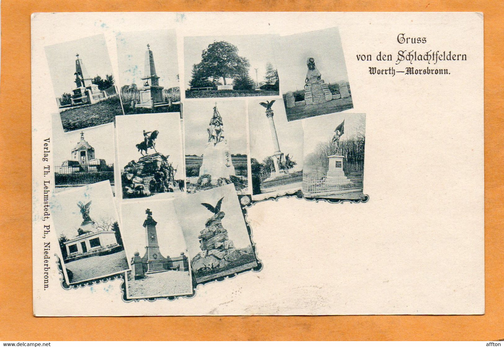 Woerth Germany 1900 Postcard - Wörth