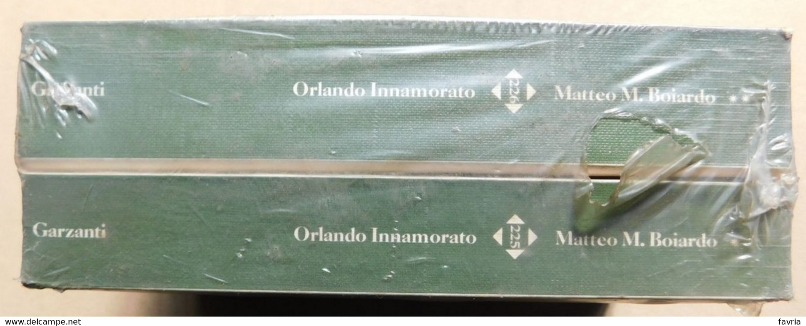 ORLANDO INNAMORATO   #  Boiardo   #  2 Volumi, I Garzanti,# 18x11  #   Ancira Incelophanati - Zu Identifizieren