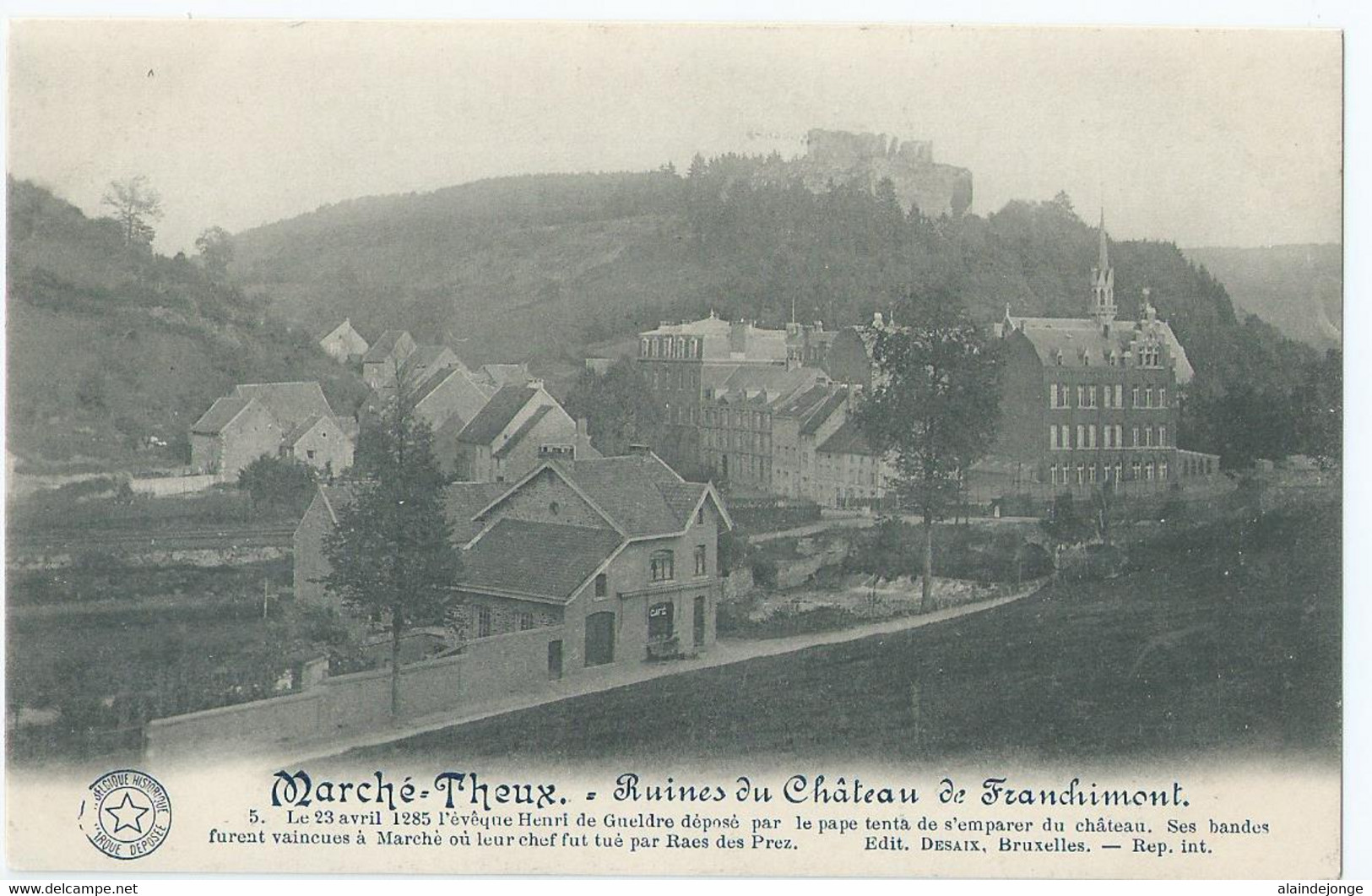 Marché-Theux - Ruines Du Château De Franchimont - Theux