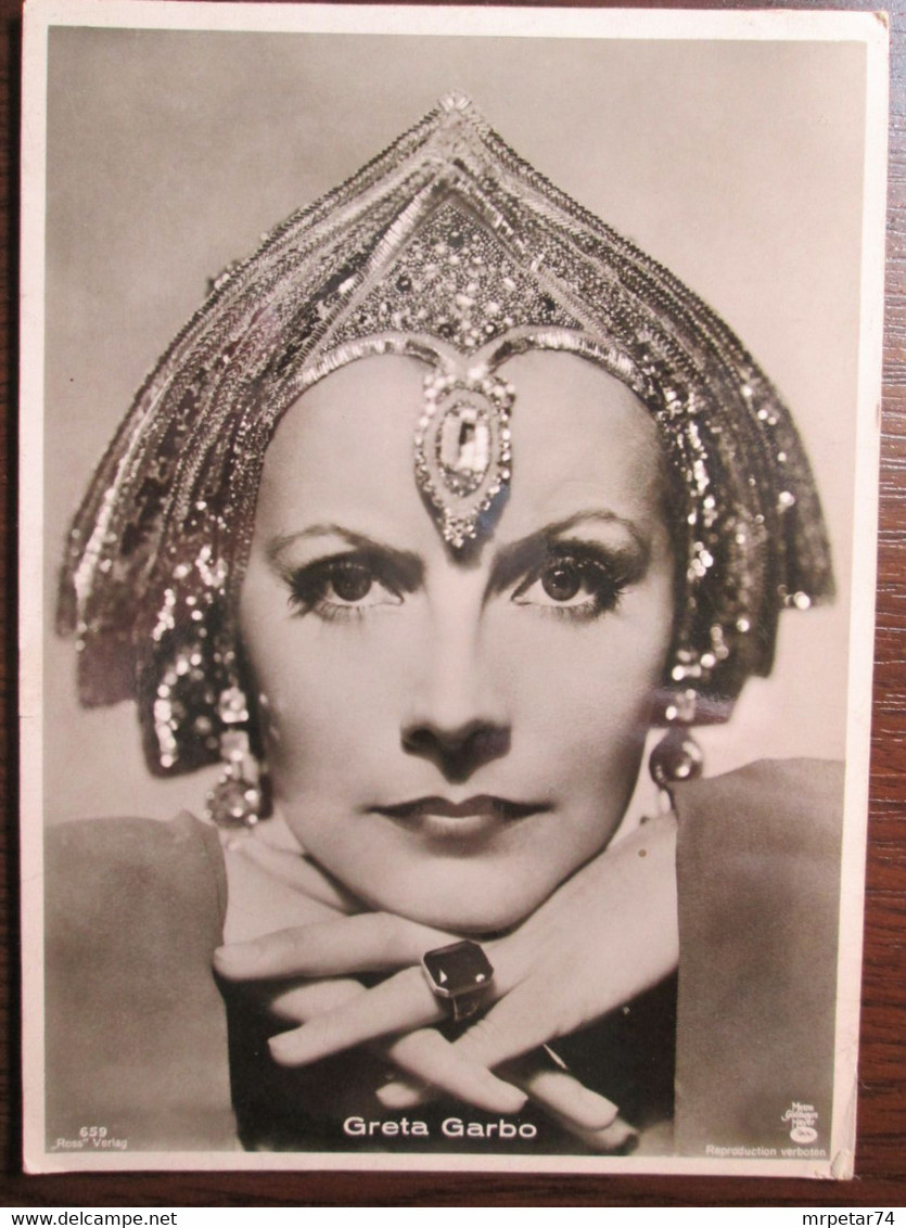 Greta Garbo - American Actress - Berühmt Frauen