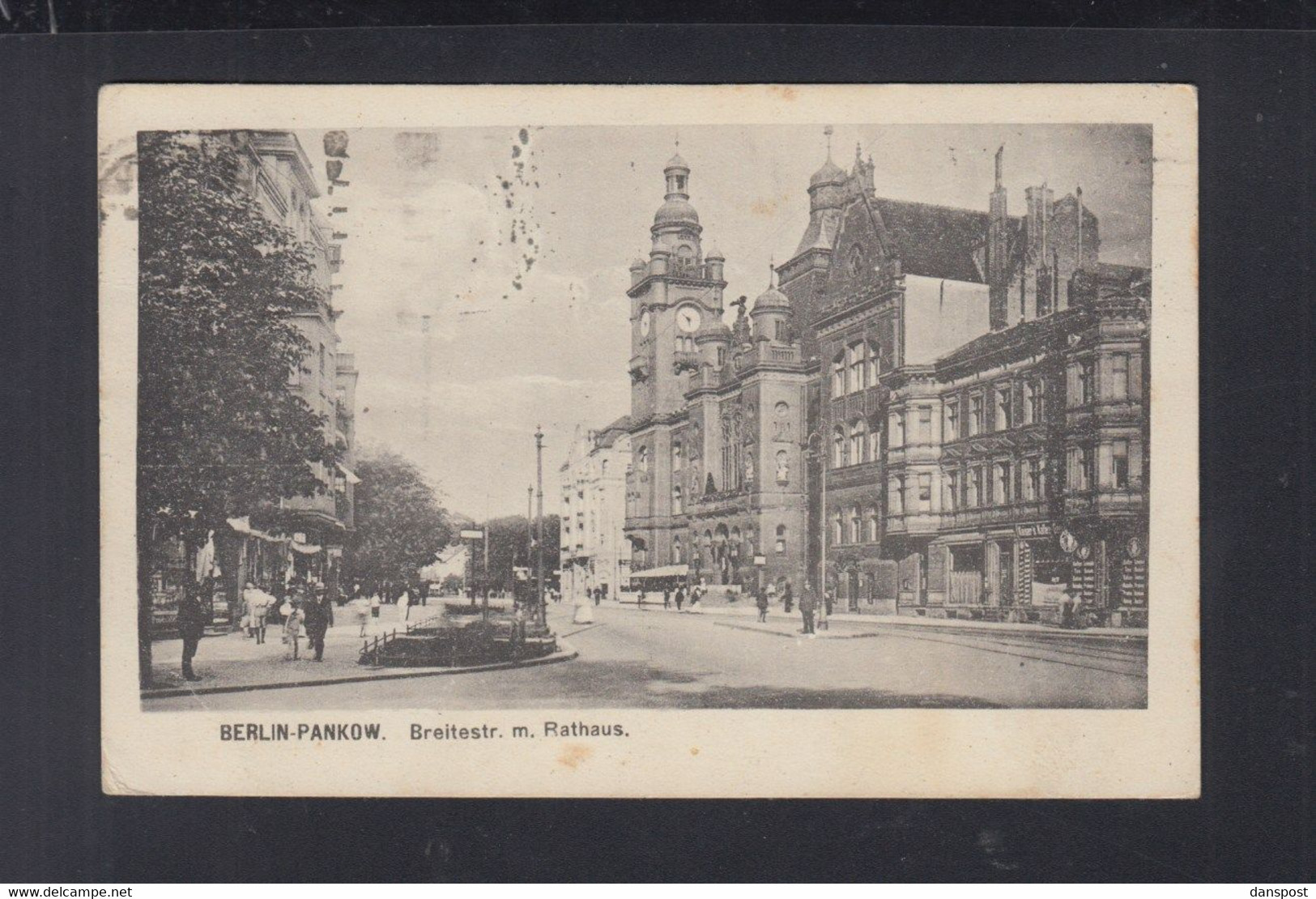 Dt. Reich AK Berlin Pankow Breitestrasse 1921 - Pankow