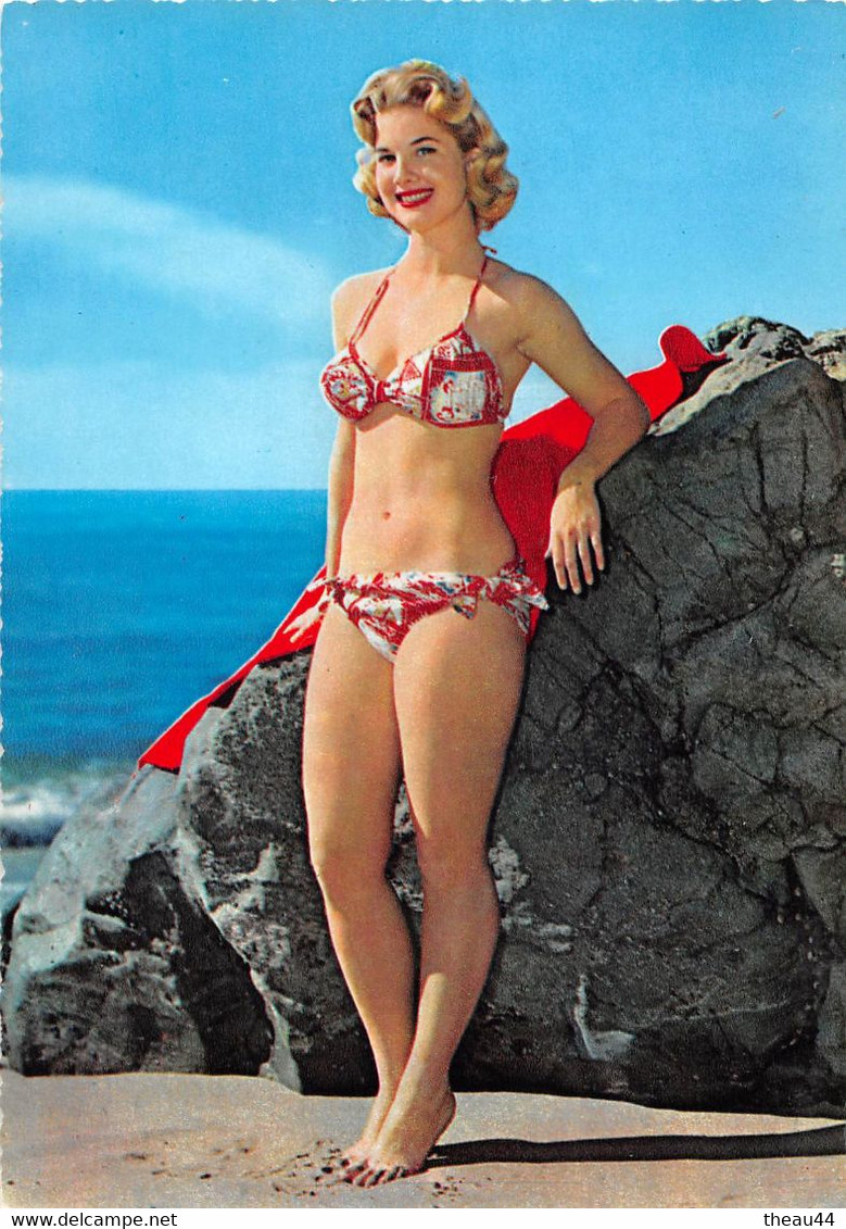 ¤¤   -  Lot de 6 Cartes de Femmes en Maillots de Bains sur la Plage et sur les Rochers   -  PIN-UP   -  ¤¤