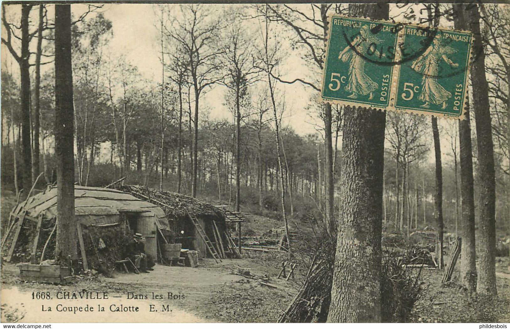 HAUTS DE SEINE  CHAVILLE   La Coupe De La Calotte - Chaville