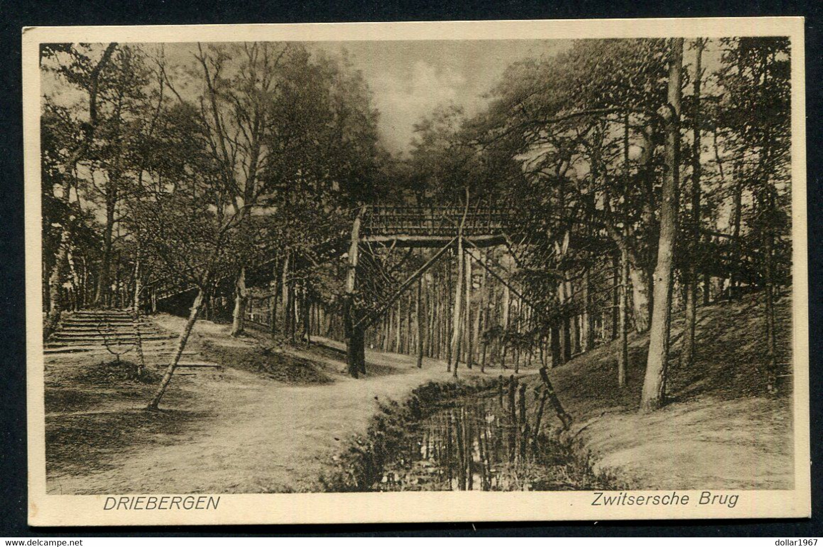 Driebergen-Rijsenburg - Zwitsersche Brug + 1930  -   Used  2 Scans For Condition.(Originalscan !! ) - Driebergen – Rijsenburg