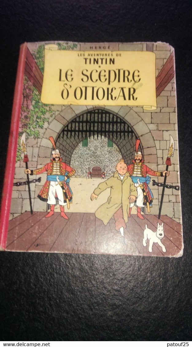 Tintin Le Sceptre D'ottokar Casterman 1947 - Hergé