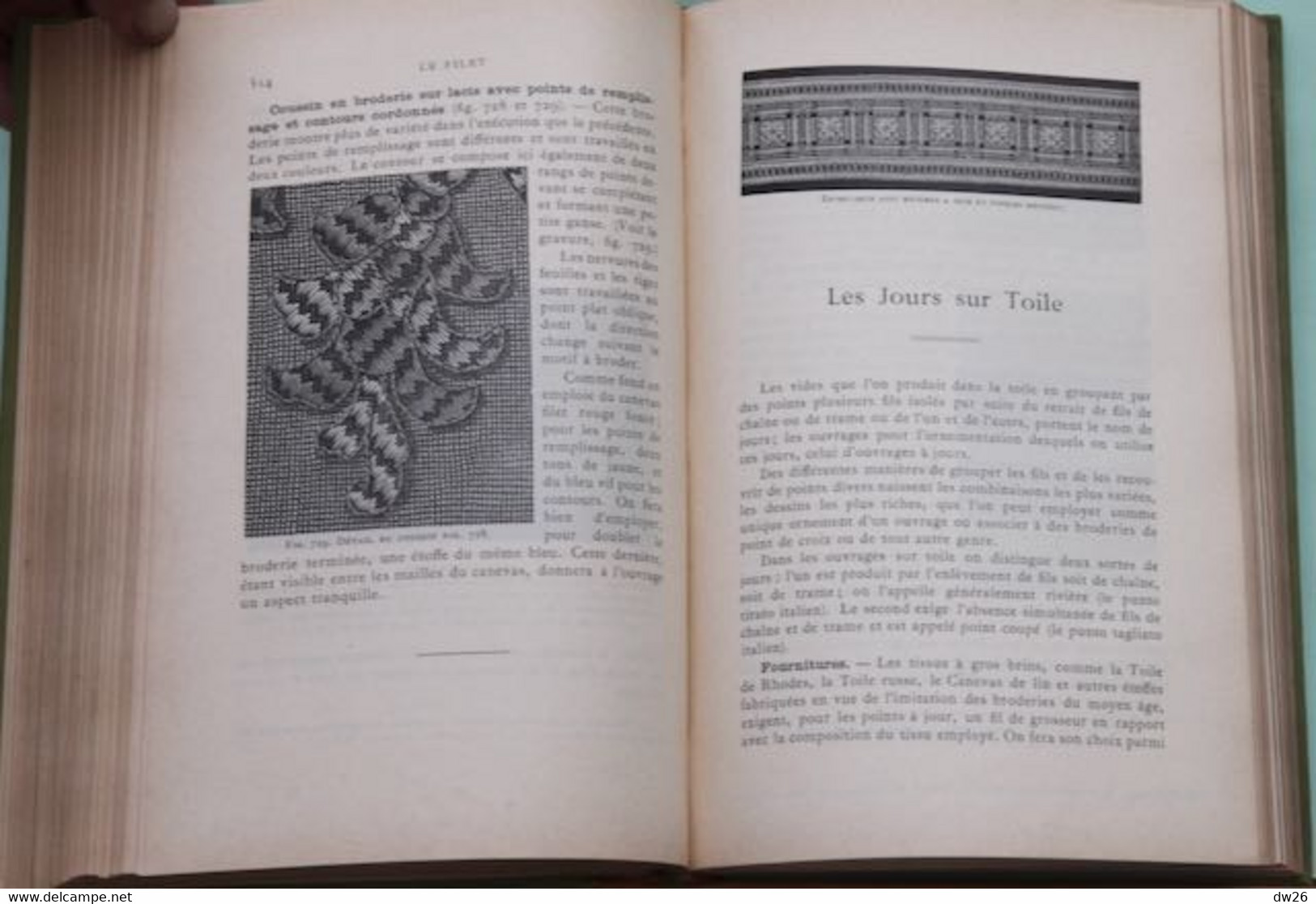 Livre D.M.C. 1936: Encyclopédie Des Ouvrages De Dames Par Thérèse De Dillmont (couture, Broderie, Crochet...) - Mode