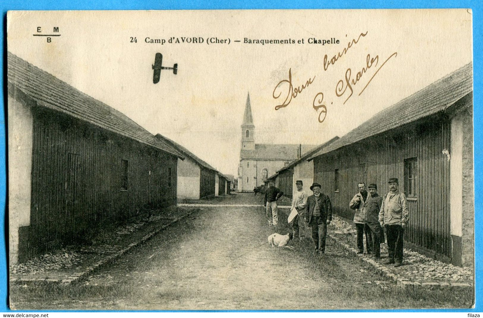 18 - Cher - Camp D'Avord Baraquements Et Chapelle (N1675) - Avord