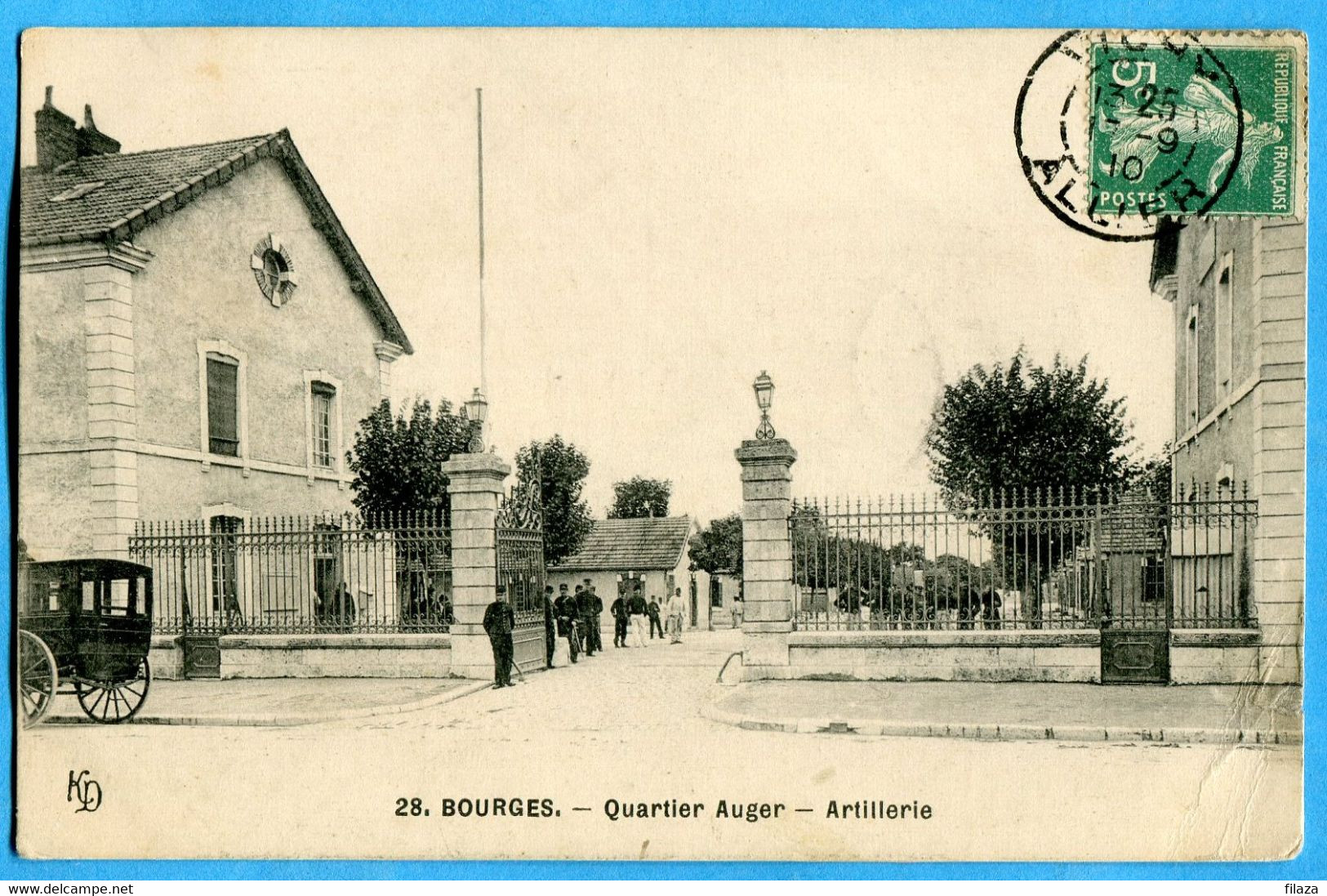 18 - Cher - Bourges Quartier Auger Artillerie (N1681) - Bourges