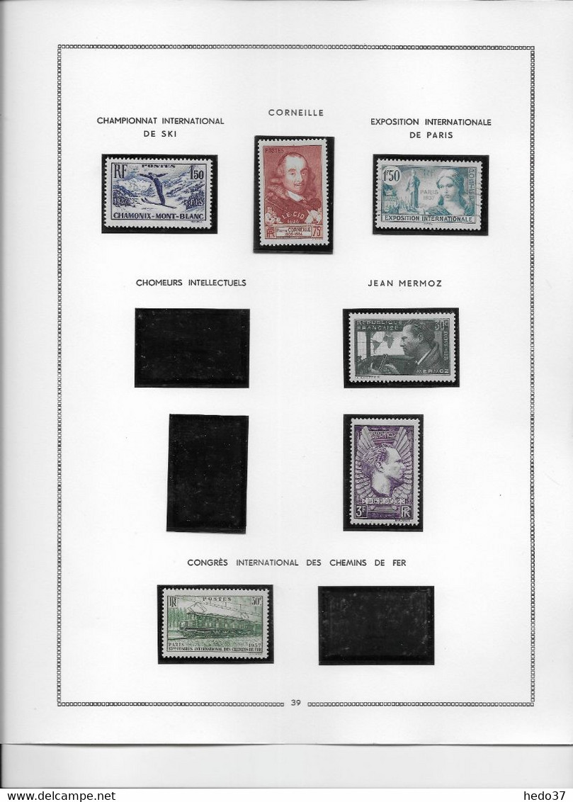 France Collection Vendue Page Par Page - Neufs */Oblitérés - B/TB - Other & Unclassified