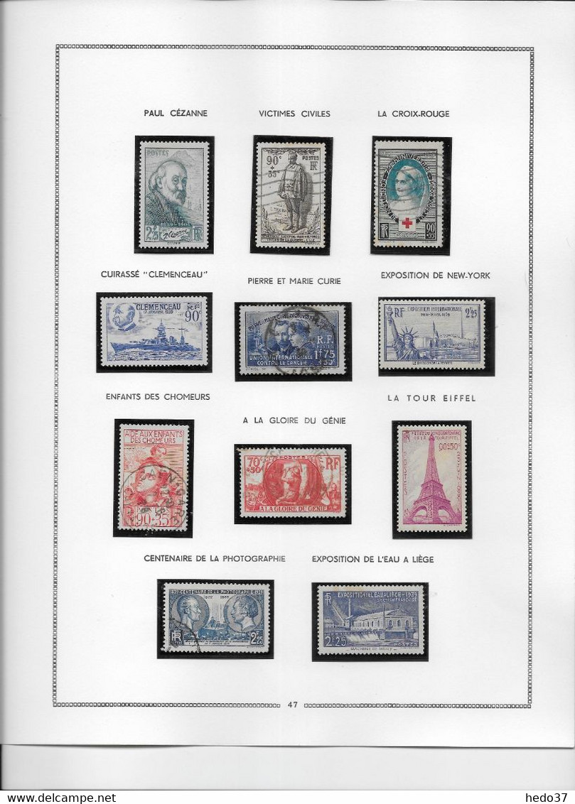 France Collection Vendue Page Par Page - Neufs */Oblitérés - B/TB - Sonstige & Ohne Zuordnung