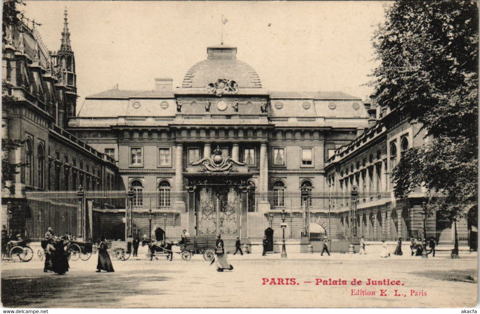 CPA Paris 4e - Palais De Justice (54944) - Arrondissement: 04